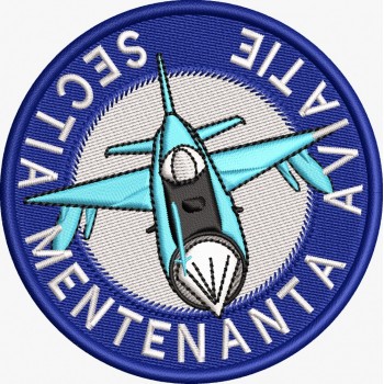 EMBLEMA MIG 21 LANCER / sectia mentenanta aviatie - 1